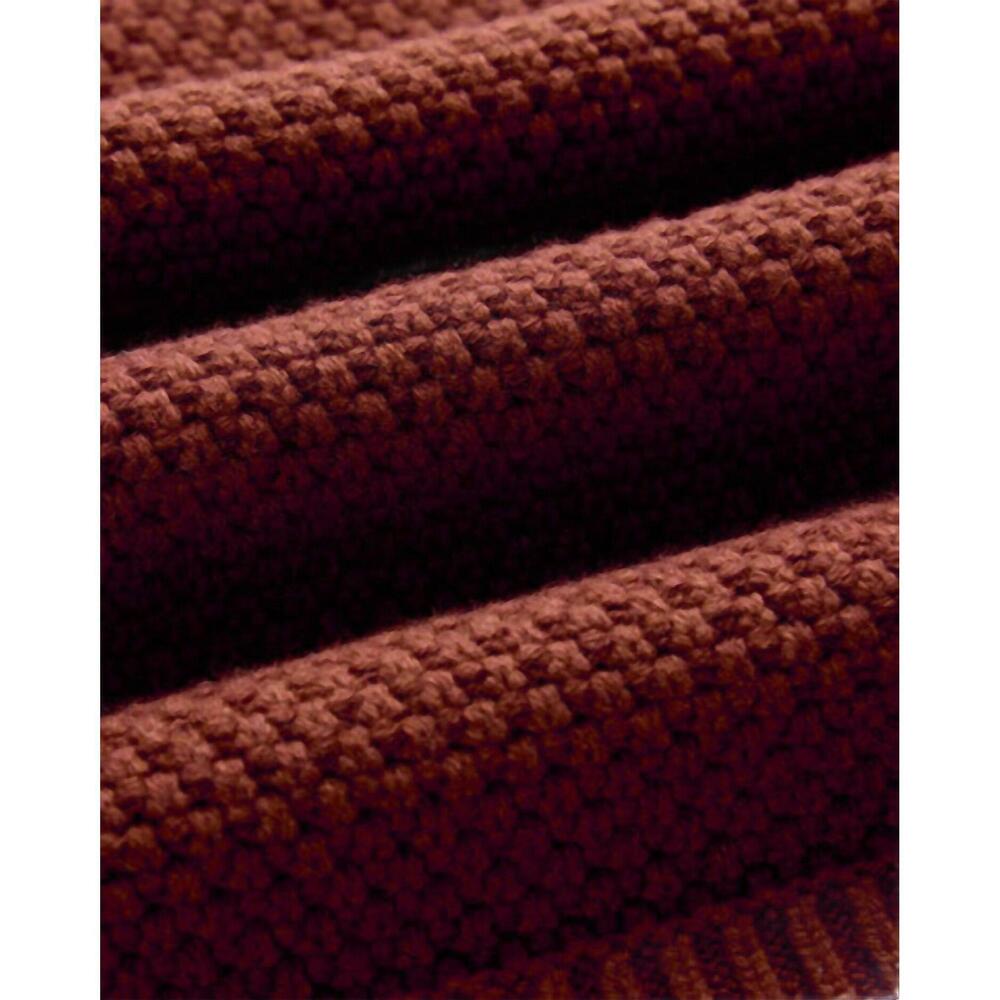 NEW TAYLOR STITCH the fisherman sweater in heather brick merino - Picture 5 of 5